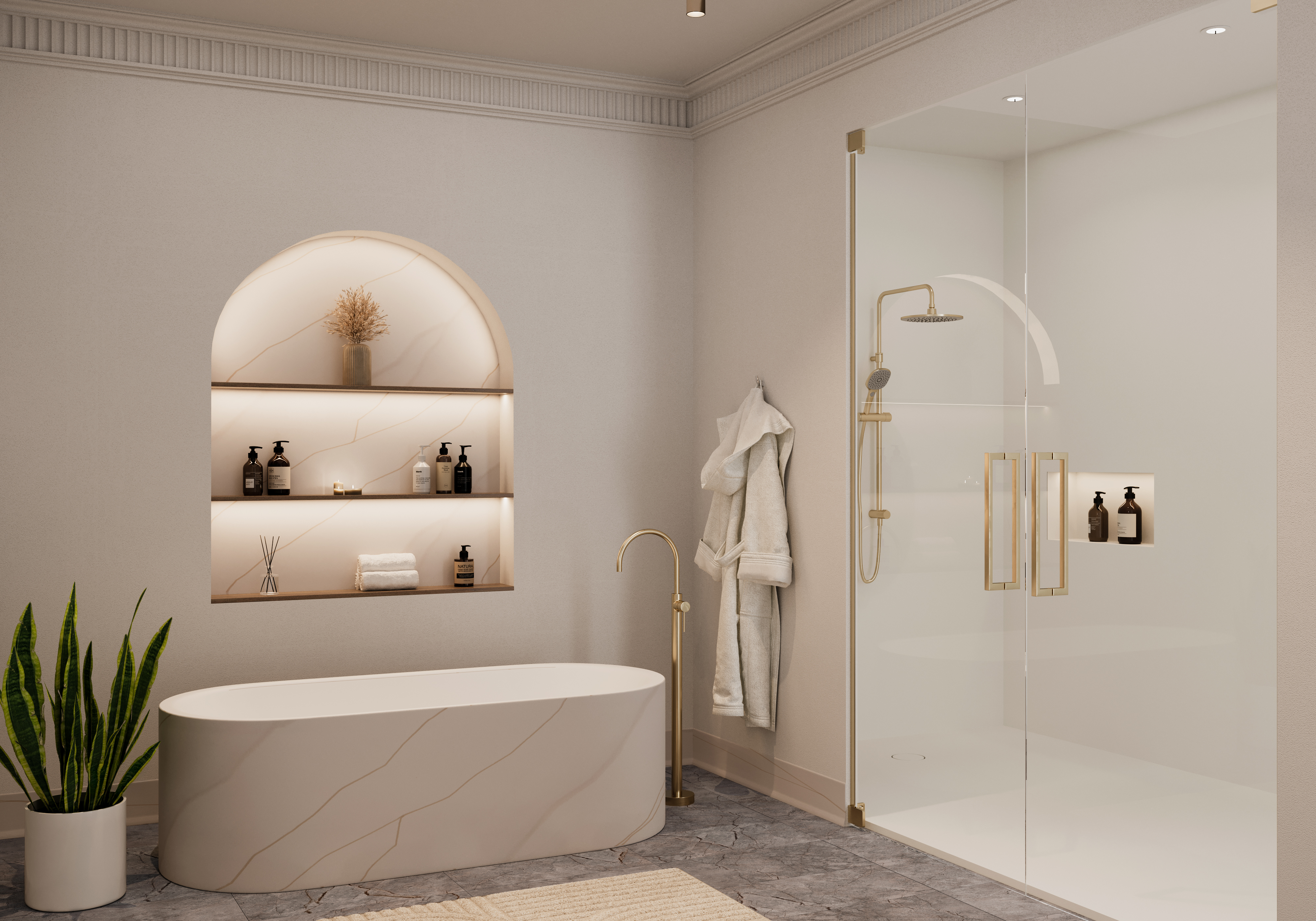 haus oli様インフラータ Calacatta Albero, HIMACS - Solid Surface Countertops | LX Hausys US